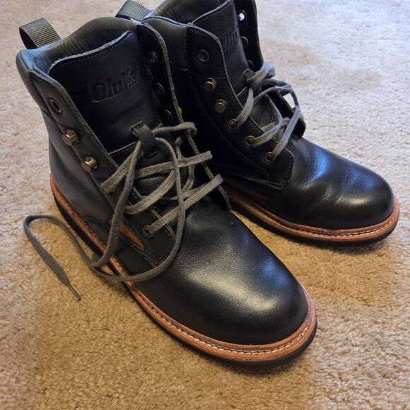 OluKai Kīlākila Waterproof Leather Boots – Men’s Size 7 (EUR 40) - Picture 3 of 6